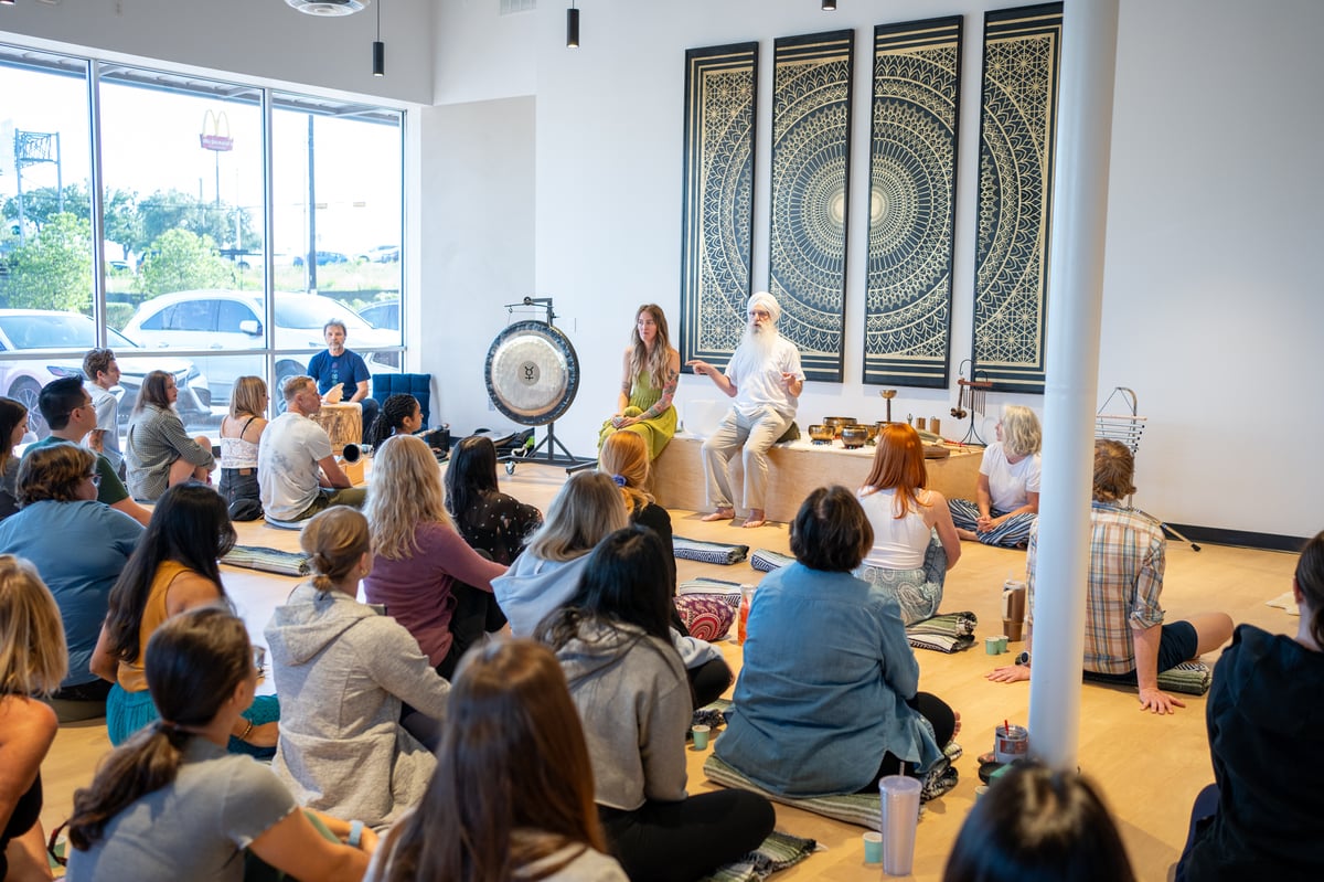 Eat-Meditate-Socialize at Flow Yoga Georgetown in Cedar Park