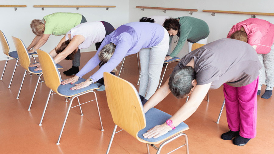Free Community Class: All Levels Chair Yoga at Flow Yoga Westgate in Westgate Austin