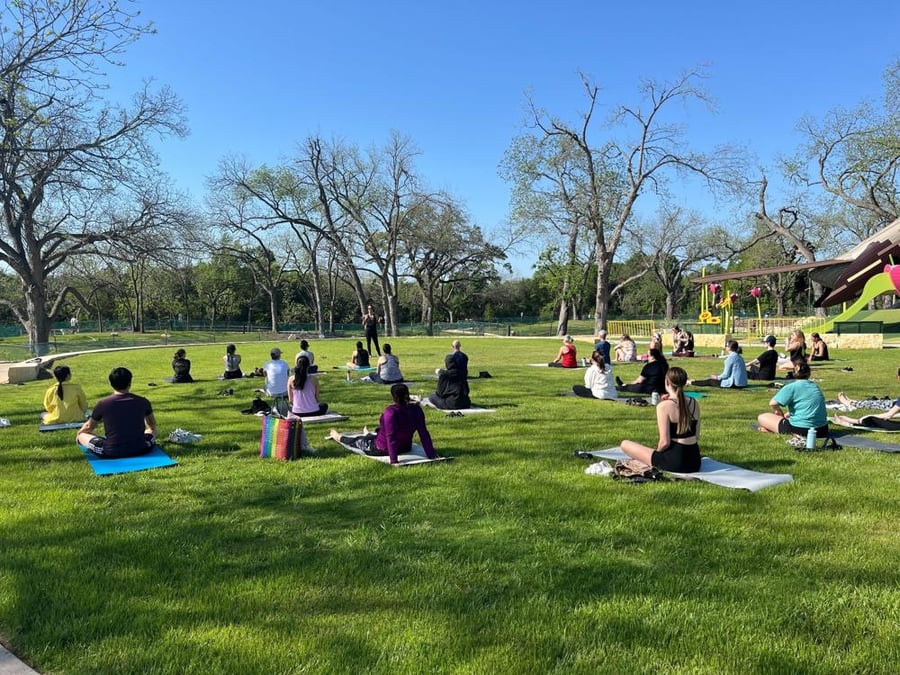 Free: Yoga in the Park at Flow Yoga Cedar Park in Cedar Park