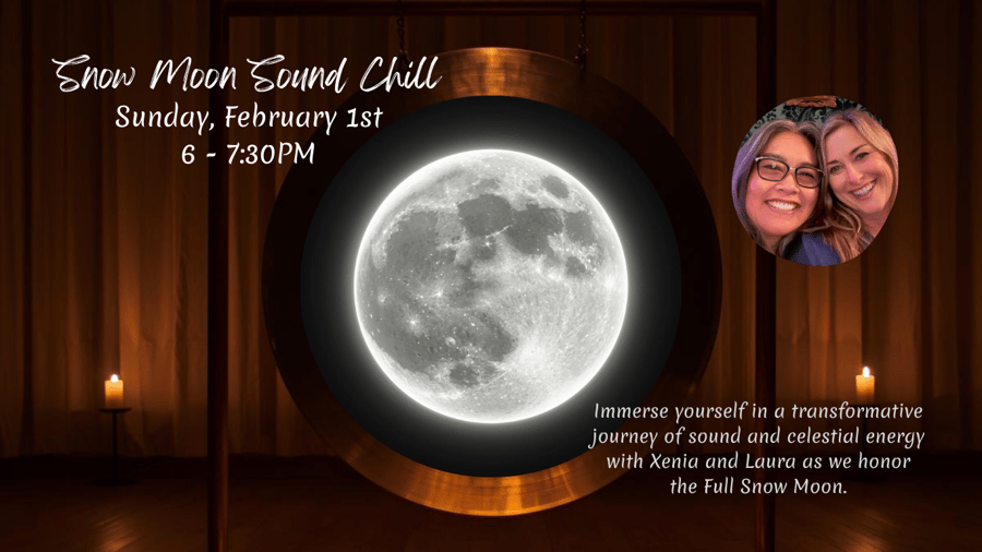 Snow Moon Sound Chill at Flow Yoga South Congress in 