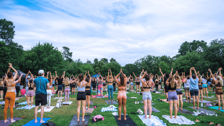 Free Yoga at Pease Park at Flow Yoga North Loop in Anderson Austin